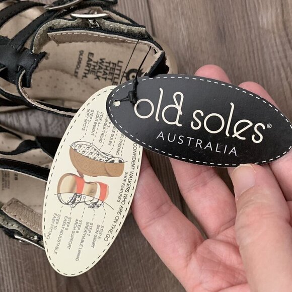 Old Soles Leather Tall Gladiator Sandals US Size 11 or 9.5 - Picture 11 of 14